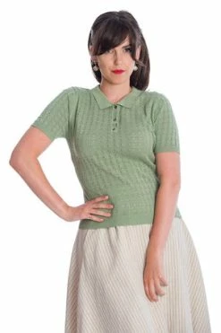 Banned Anchor Up Top 10 Banned Anchor Up Top -Clorhing Shop 06 29 TP10428GREEN 0914 300x