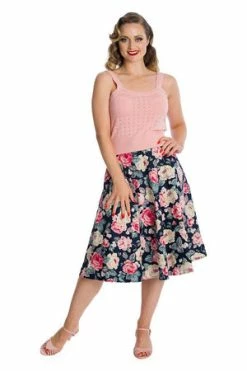 Banned Dora Strap Knit Top -Clorhing Shop 06 29 TP10434PINK 20SK25353NAVY 0146 300x