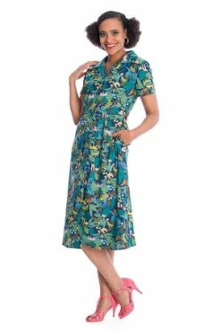 Banned Forest Dress -Clorhing Shop 06 30 DR16649NAVY 1240 300x