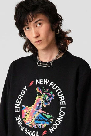 Long Clothing 100% Pure Energy Sweatshirt - Unisex 3 Long Clothing 100% Pure Energy Sweatshirt - Unisex - Image 3