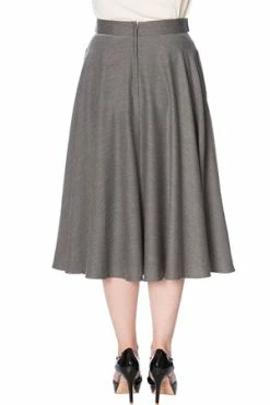Banned Di Di Swing Skirt -Clorhing Shop 15649809121563260614SK2278 20GREY 20MOL11 300x