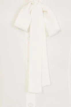 Banned Perfect Pussybow Blouse -Clorhing Shop 1579260902BL14030OFFWHT 2 300x