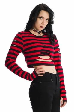 Banned Chantrea Top -Clorhing Shop 1625831523TP10385RED 0344 300x