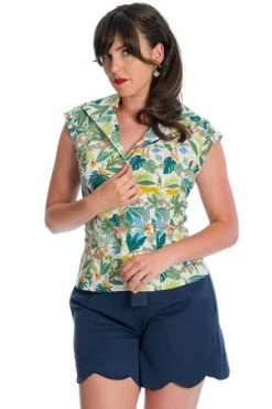 Banned Forest Blouse 5 Banned Forest Blouse -Clorhing Shop 162746847006 29 BL14125 20WHT 0812 300x