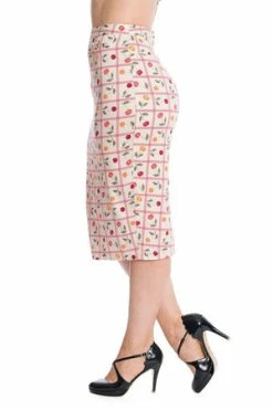 Banned Country Cherry Pencil Skirt 6 Banned Country Cherry Pencil Skirt -Clorhing Shop 162747536206 29 CA21131GREEN 20SK25357 20OFF 20WHITE 0579 300x