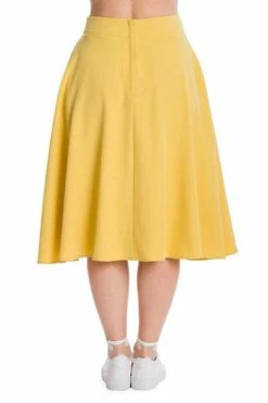 Banned My Summer Staple Swing Skirt -Clorhing Shop 162747827206 29 SK25355YELLOW 20CA21121YELLOW 0370 300x