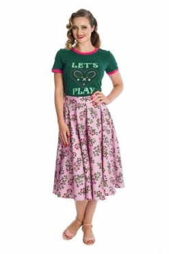Banned Summer Berry Skirt -Clorhing Shop 162747912406 29 SK25361PINK 20TP10453GREEN 0284 300x