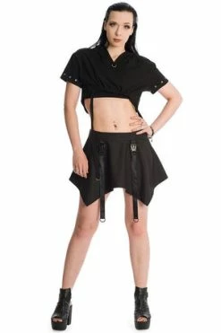 Banned Lexon Skirt -Clorhing Shop 1627496826HD59059BLK 20SK25363BLK 1113 300x