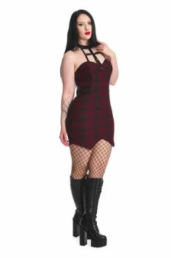 Banned Burn Baby Burn Dress 8 Banned Burn Baby Burn Dress -Clorhing Shop 1642516739DR16718BURGUNDY3089 300x