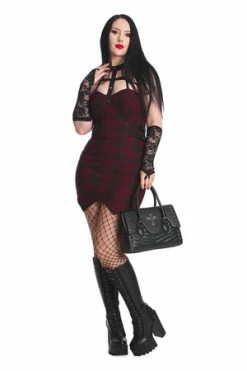 Banned Burn Baby Burn Dress 9 Banned Burn Baby Burn Dress -Clorhing Shop 1642516739DR16718BURGUNDY3095 300x