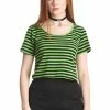 Banned Sweet Yet Spooky Stripe Top