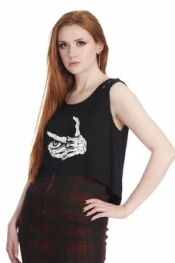 Banned Horror Show Top 9 Banned Horror Show Top -Clorhing Shop 1658747492TP10412BLK 3 300x