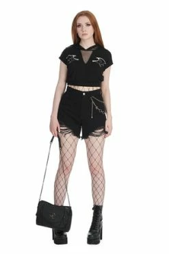 Banned Ombra Net Hoodie -Clorhing Shop 1659005679HD59074 20BLK 2 300x