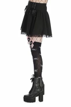 Banned Sakura Skirt 22 Banned Sakura Skirt -Clorhing Shop 1659022544SK25412BLK 3 300x