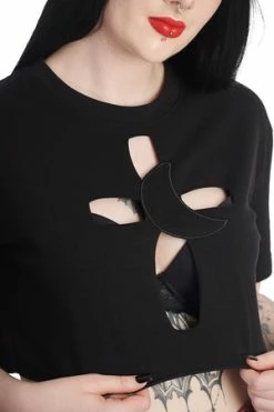 Banned Cross My Heart Top -Clorhing Shop 1659023912TP10495 20BLK 5 300x