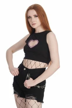 Banned Saki Top 7 Banned Saki Top -Clorhing Shop 1659024183TP10499BLK 3 300x