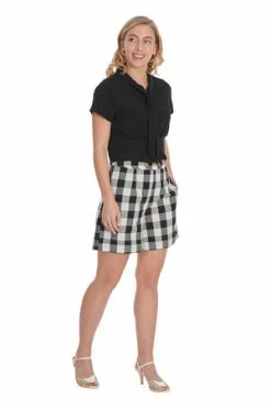 Banned Summer Ahoy Blouse -Clorhing Shop 1659038695BL14156BLK 20ST81070 20BLK 20WHT12956 300x