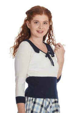 Banned Olivia Jumper -Clorhing Shop 1659040116JP57105NAVY13072 300x