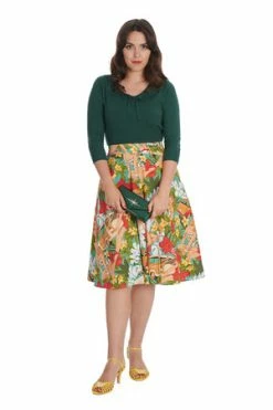 Banned Bloom Jumper -Clorhing Shop 1659040205JP57106GREEN13074 300x