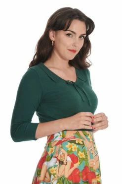 Banned Bloom Jumper -Clorhing Shop 1659040205JP57106GREEN13078 300x