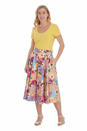 Banned Floral Zing Skirt 4 Banned Floral Zing Skirt - Image 4