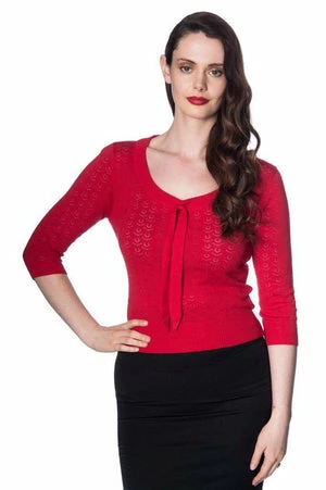 Banned 50s Pointelle Top 3 Banned 50s Pointelle Top - Image 3