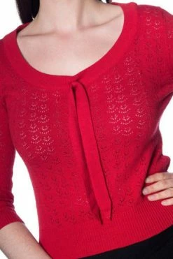 Banned 50s Pointelle Top 13 Banned 50s Pointelle Top -Clorhing Shop 50s pointelle top banned 5 300x