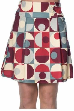 Banned 70s Tile Skirt -Clorhing Shop 70s tile skirt banned 4 300x