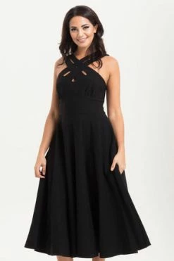 Voodoo Vixen Ava Cross Neck Circle Dress