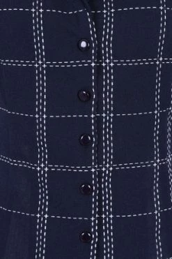 Banned Chill Checks Blouse -Clorhing Shop Chill Checks Blouse Banned 3 300x