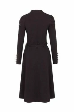 Voodoo Vixen Dita 50s Flared Dress With Cut-Out -Clorhing Shop Dita 50s Flared Dress With Cut Out Voodoo Vixen 14 300x