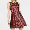 JAWBREAKER Fire Edge Lace Dress