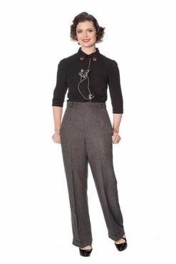 Banned Foxy Blouse -Clorhing Shop Foxy Blouse Banned 3 300x