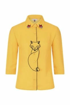 Banned Foxy Blouse -Clorhing Shop Foxy Blouse Banned 5 300x