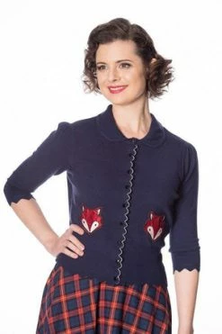 Banned Foxy Cardigan -Clorhing Shop Foxy Cardigan Banned 12 300x