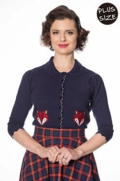 Banned Foxy Cardigan -Clorhing Shop Foxy Cardigan Banned 15 300x