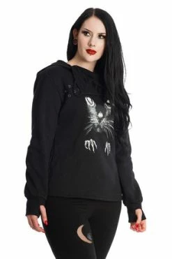 Banned Kiss Me Kat Hoodie -Clorhing Shop Kiss Me Kat Hoodie Banned 3 300x