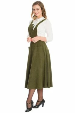 Banned Lifes A Peach Pinafore Dress -Clorhing Shop Lifes A Peach Pinafore Dress Banned 12 300x