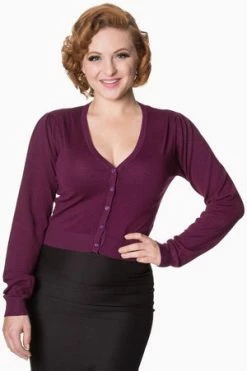 Banned Little Luxury Cropped Cardigan