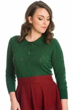Banned Merry Tree Knit Top -Clorhing Shop Merry Tree Knit Top Banned 3 300x