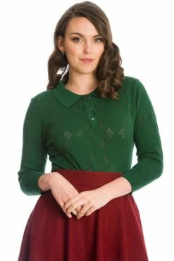 Banned Merry Tree Knit Top
