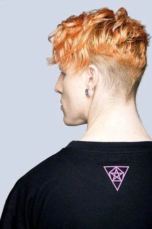 Long Clothing Mishka 2.0 Death Adder Chain T-Shirt - Gold Or Turquoise 5 Long Clothing Mishka 2.0 Death Adder Chain T-Shirt - Gold Or Turquoise - Image 5