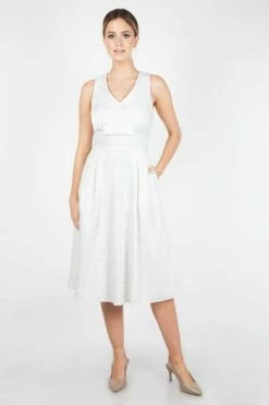 Voodoo Vixen Monroe White Bridal Dress -Clorhing Shop Monroe White Bridal Dress Voodoo Vixen 3 300x