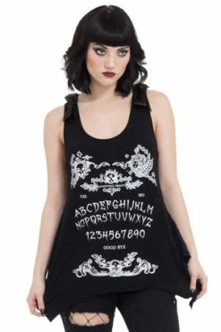 JAWBREAKER Ouiji Goth Vest Top -Clorhing Shop Ouiji Goth Vest Top Jawbreaker 3 300x