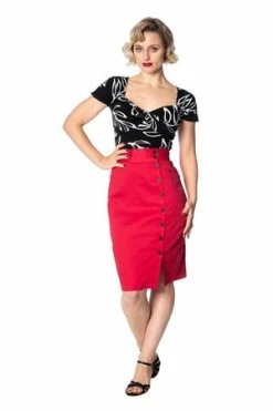 Banned Palm Twist Front Top -Clorhing Shop Palm Twist Front Top Banned 3 300x