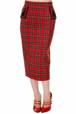 Banned Pencil Skirt -Clorhing Shop Pencil Skirt Banned 3 300x
