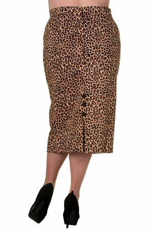 Banned Plus Size Pencil Skirt 2 Banned Plus Size Pencil Skirt - Image 2