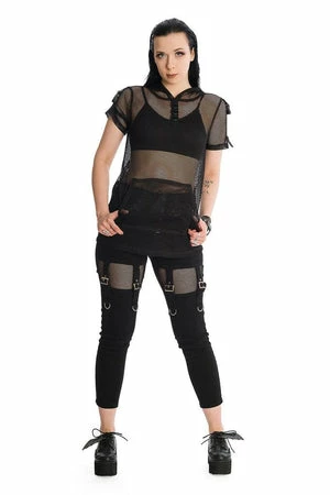 Banned Prewitt Mesh Hoodie 4 Banned Prewitt Mesh Hoodie - Image 4