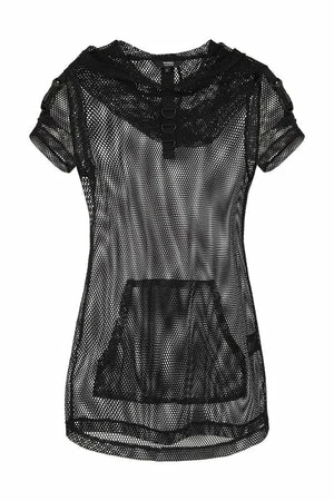 Banned Prewitt Mesh Hoodie 5 Banned Prewitt Mesh Hoodie - Image 5