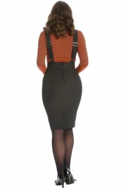 Banned Pumpkin Spice & All Things Nice Pumpkin Pencil Skirt -Clorhing Shop Pumpkin Spice All Things Nice Pumpkin Pencil Skirt Banned 3 300x
